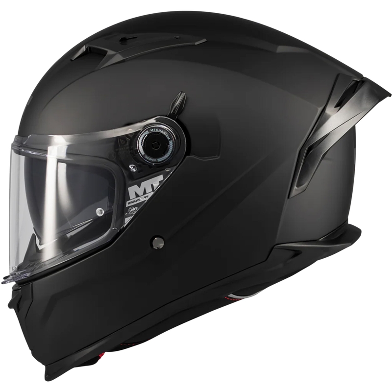 Casco de moto integral MT Braker SV Pure A1 negro mate