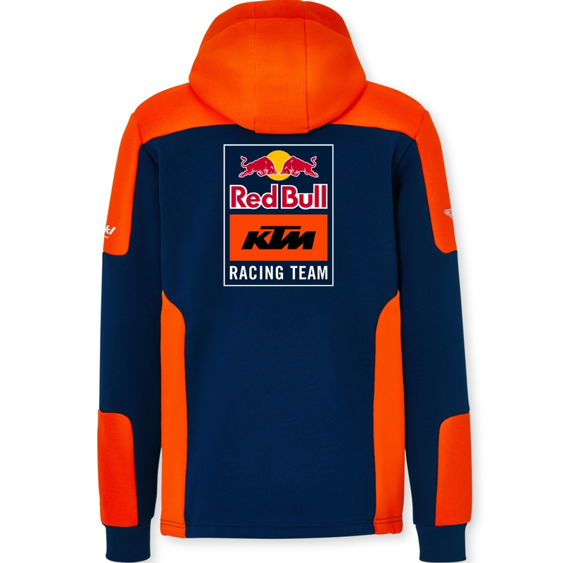 Sudadera con capucha KTM Replica Team azul-naranja