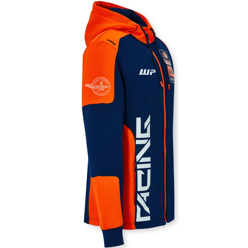 Sudadera con capucha KTM Replica Team azul-naranja