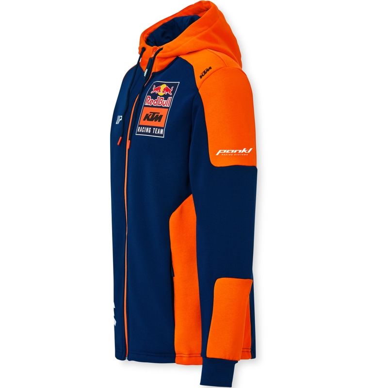 Sudadera con capucha KTM Replica Team azul-naranja