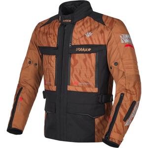 Chaqueta de moto RSA Dakar 2 arena-negro-rojo