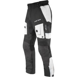 Pantalón de moto Street Racer All Season Negro y Gris