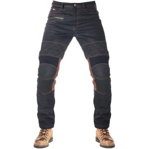 Pantalones de moto Fuel Sergeant 2 Waxed Marrón y Negro