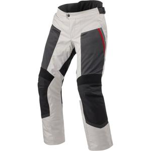Pantalón de moto Revit Tornado 4 H2O plateado y negro