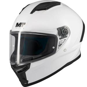 Casco integral de moto MT Stinger 2 Pure A0 blanco
