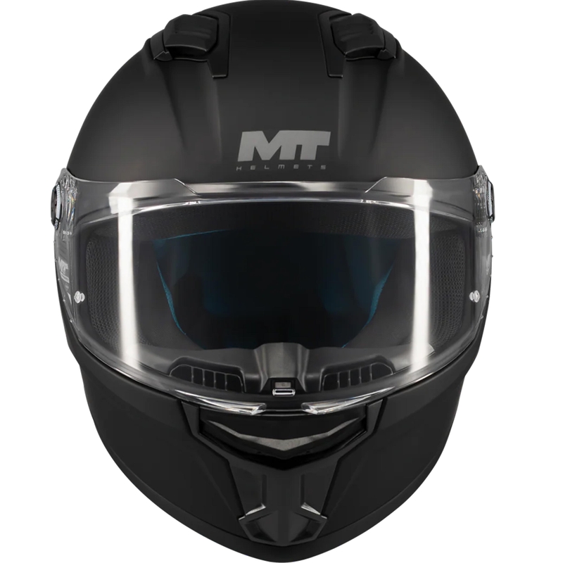 Casco integral de moto MT Stinger 2 Pure A1 negro mate