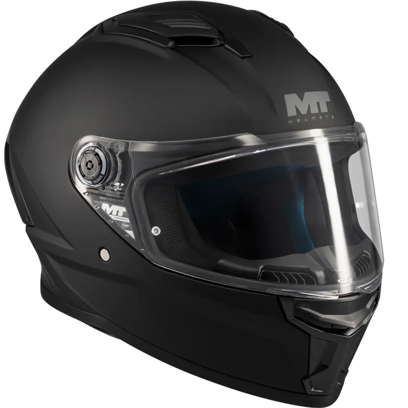 Casco integral de moto MT Stinger 2 Pure A1 negro mate