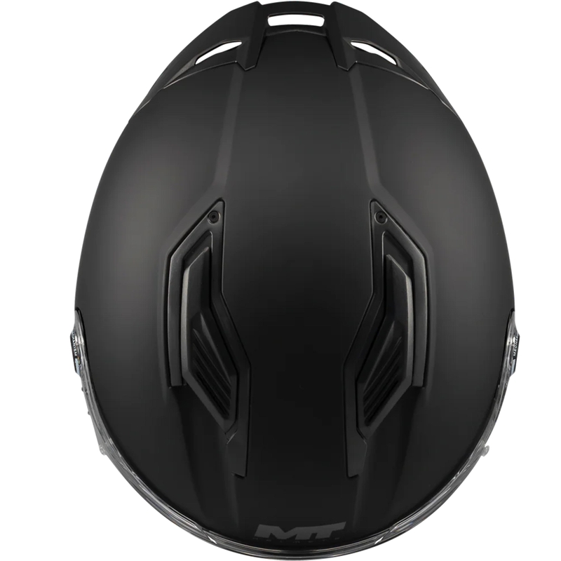 Casco integral de moto MT Stinger 2 Pure A1 negro mate