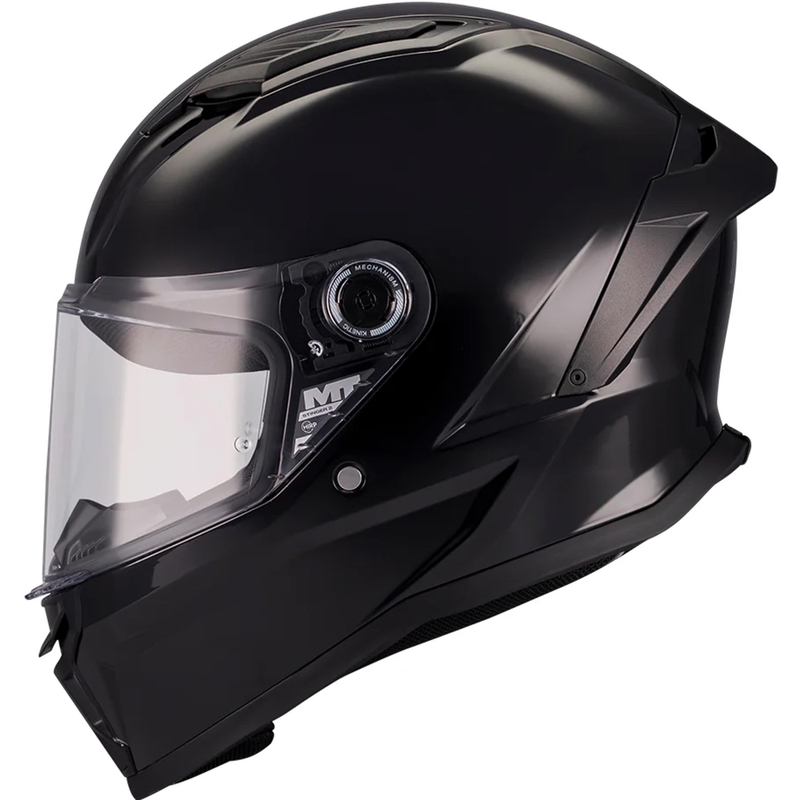 Casco integral para motocicleta MT Stinger 2 Pure A1 Negro
