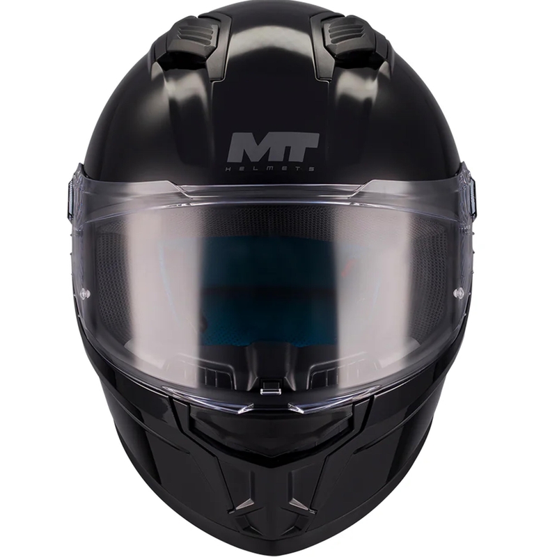 Casco integral para motocicleta MT Stinger 2 Pure A1 Negro