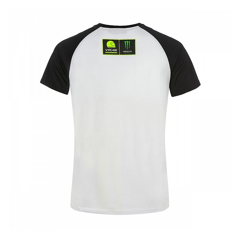 Triko VR46 Valentino Rossi RIDERS ACADEMY MONSTER bílé