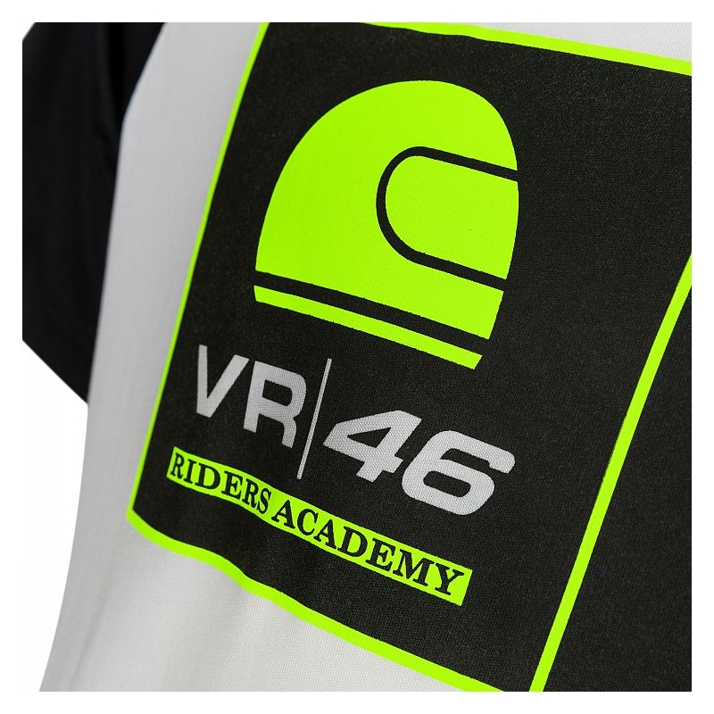 Triko VR46 Valentino Rossi RIDERS ACADEMY MONSTER bílé
