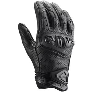 Guantes de moto IXON Mirage de cuero negro