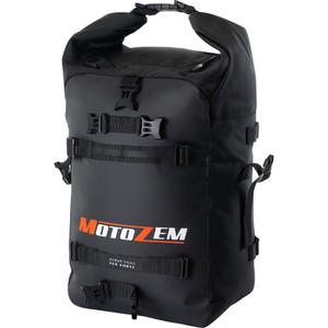 Bolsa impermeable para moto MotoZem DryBag negra