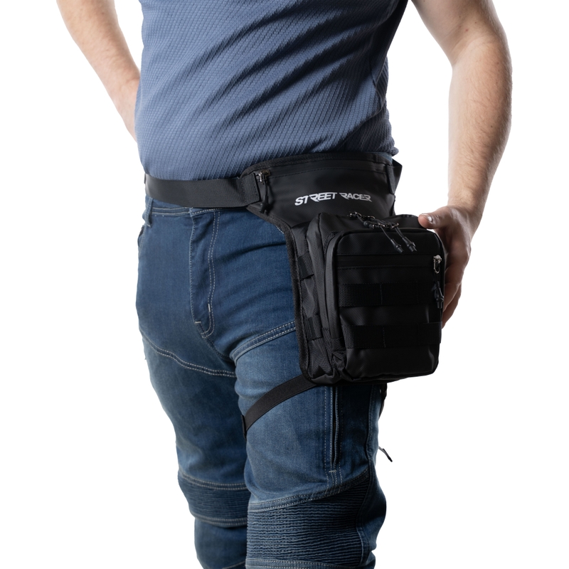 Bolso de muslo Street Racer Embrace negro