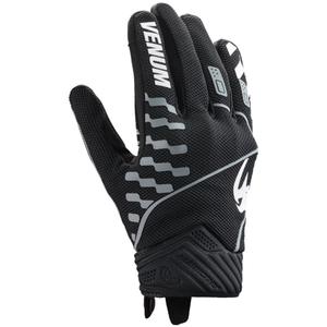 Guantes de moto IXON Venum Hurry negro-gris-blanco