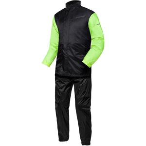 Chubasquero para moto Rebelhorn Rain amarillo fluo
