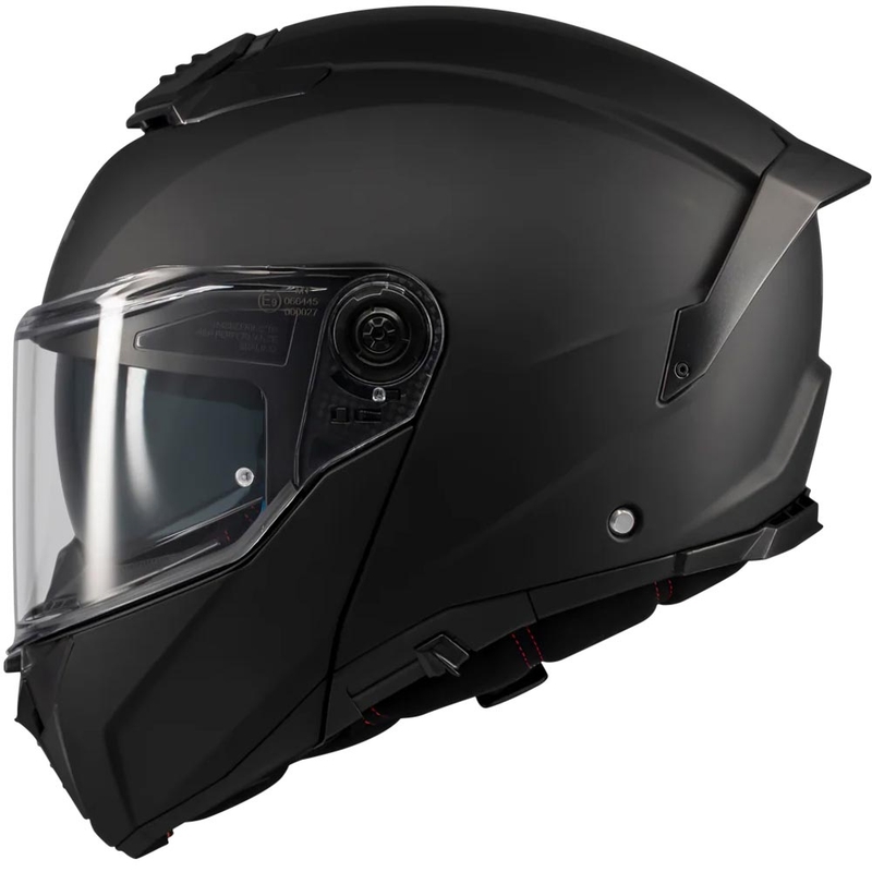 Casco de moto abatible MT Atom 2 SV Pure A1 negro mate