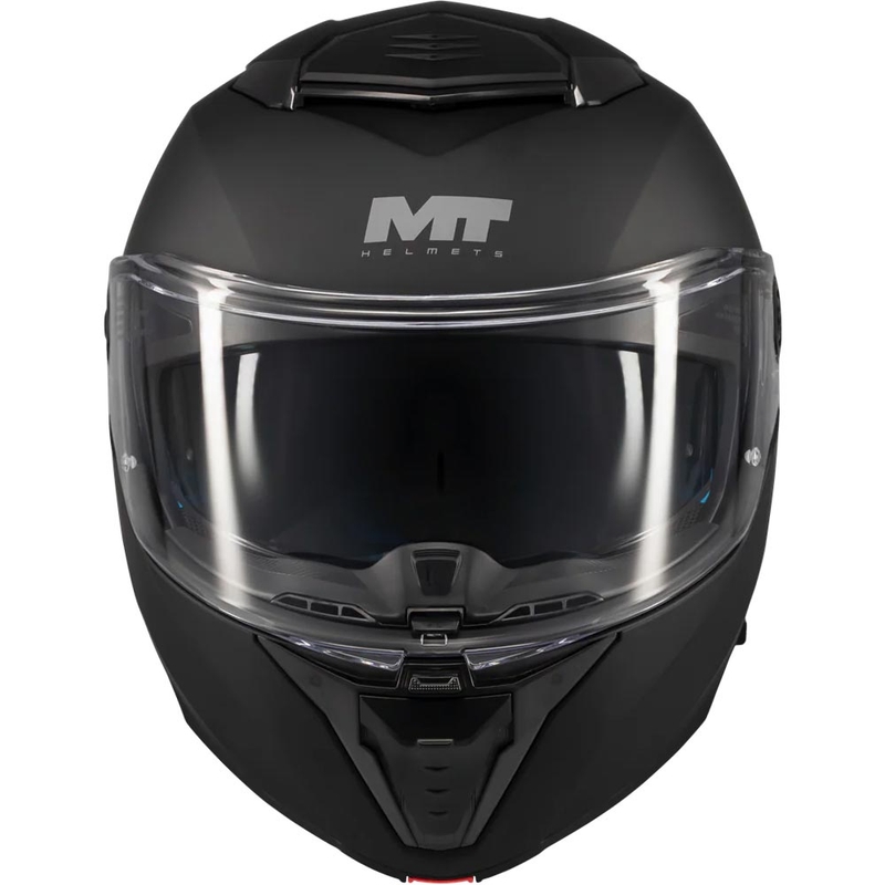 Casco de moto abatible MT Atom 2 SV Pure A1 negro mate