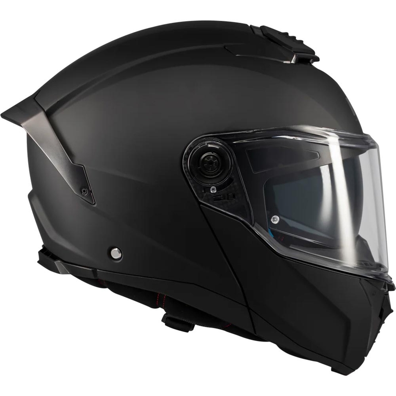 Casco de moto abatible MT Atom 2 SV Pure A1 negro mate