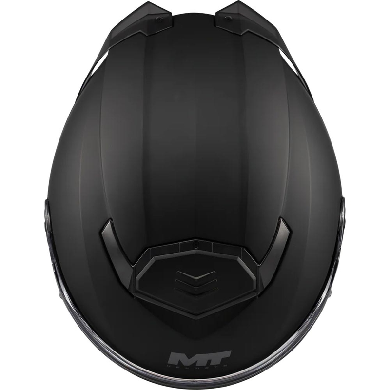 Casco de moto abatible MT Atom 2 SV Pure A1 negro mate