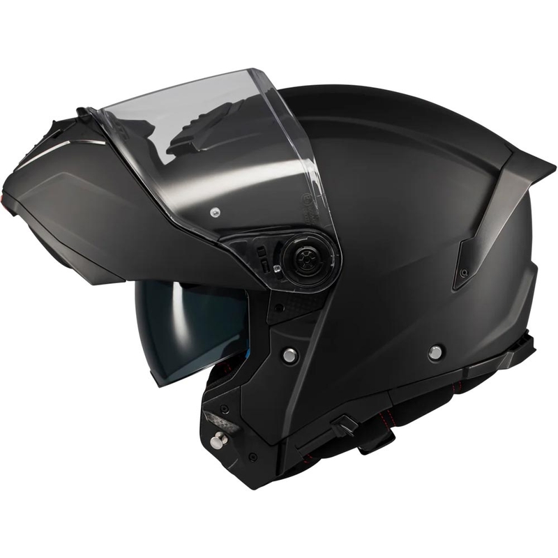 Casco de moto abatible MT Atom 2 SV Pure A1 negro mate