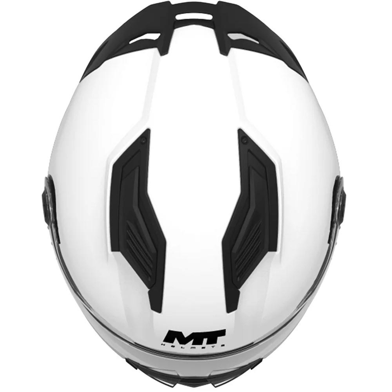 Casco integral de moto infantil MT Stinger 2 A0 blanco