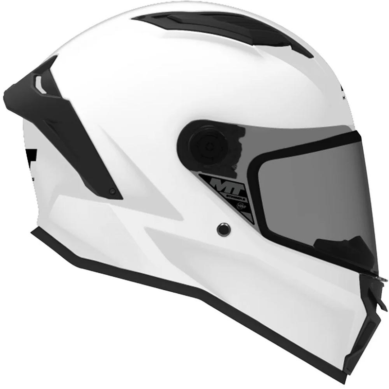 Casco integral de moto infantil MT Stinger 2 A0 blanco
