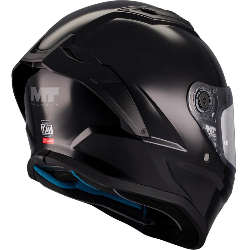 Casco integral de moto infantil MT Stinger 2 A1 negro mate