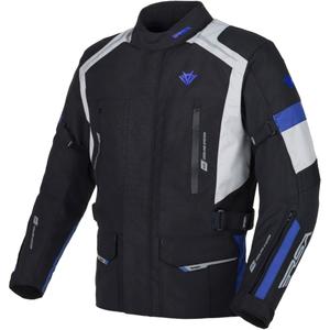 Chaqueta de moto RSA EXO 2 negro-gris-azul