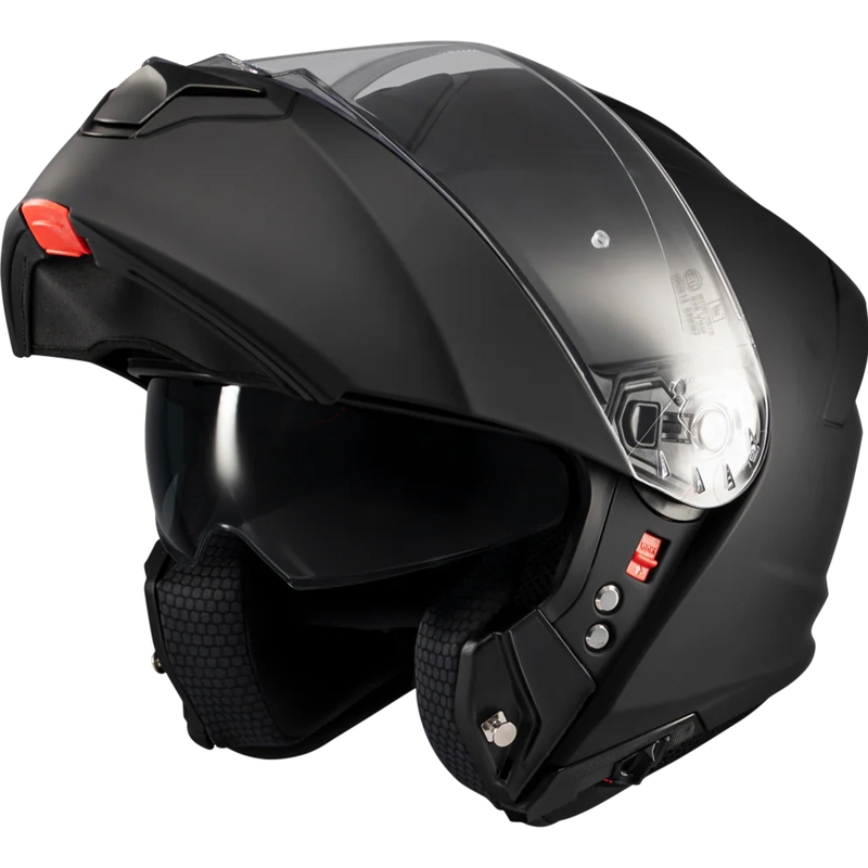 Casco de moto abatible MT Genesis SV Pure A1 negro mate