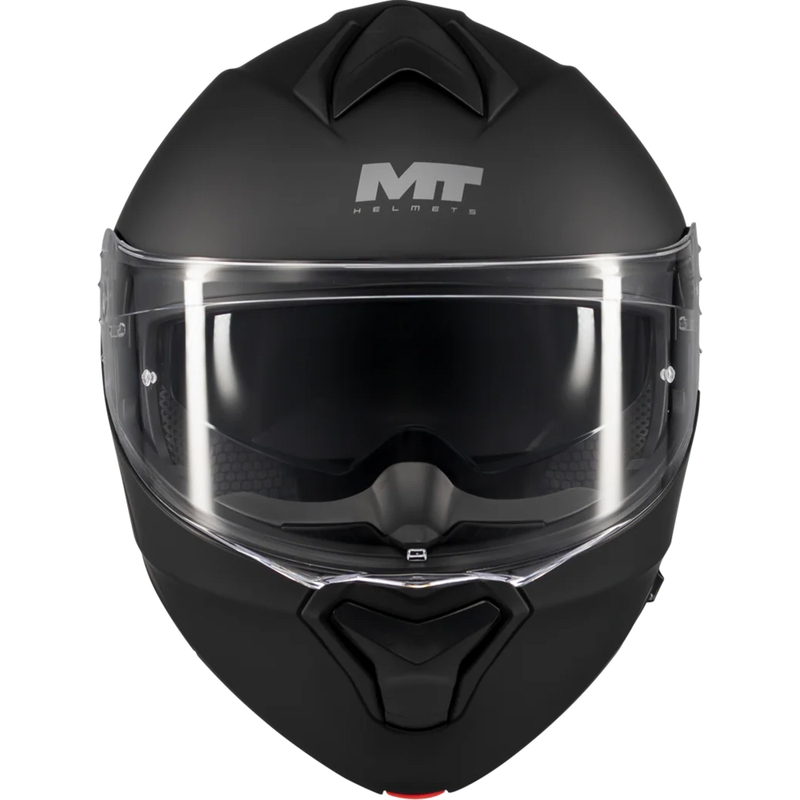Casco de moto abatible MT Genesis SV Pure A1 negro mate