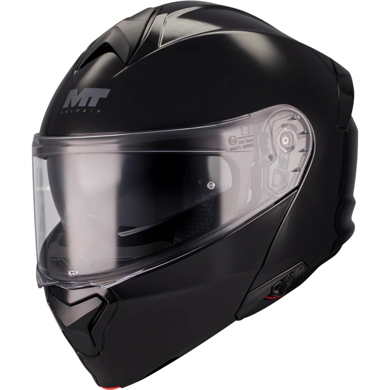 Casco de moto abatible MT Genesis SV Pure A1 negro