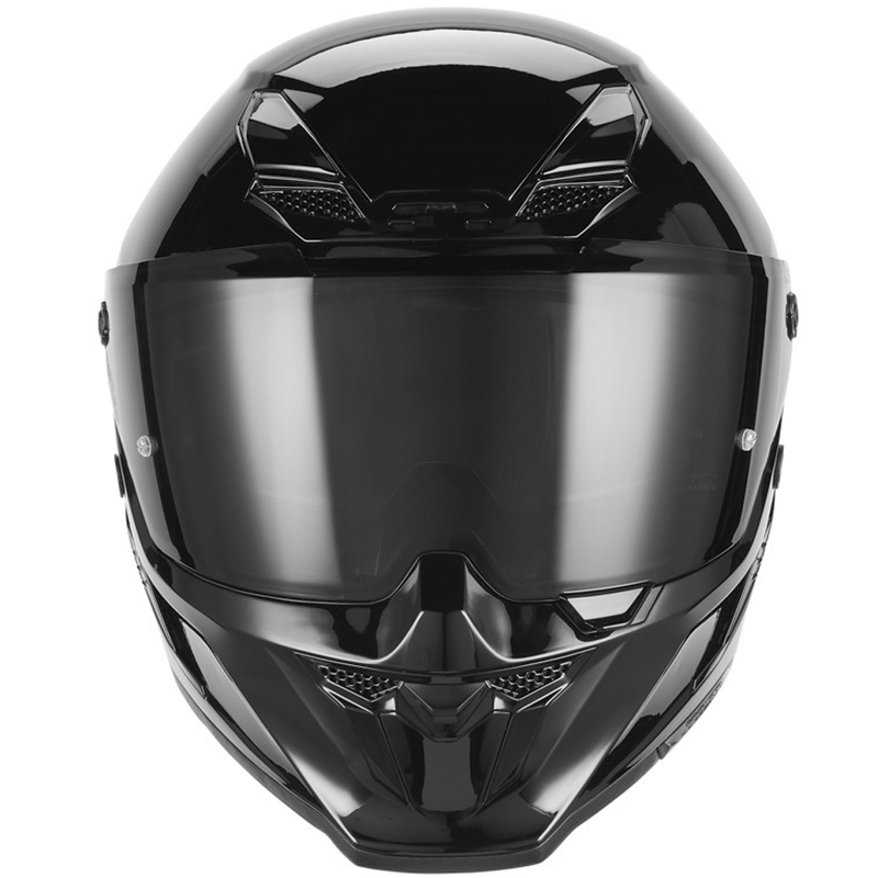 Casco integral de moto NOX Exklusiv Goliath negro