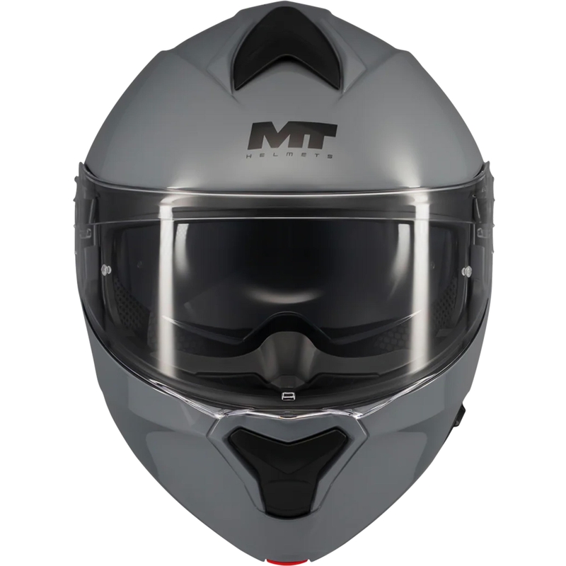 Casco de moto abatible MT Genesis SV Pure A12 gris