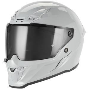 Casco integral de moto NOX Exclusive Goliath gris-blanco
