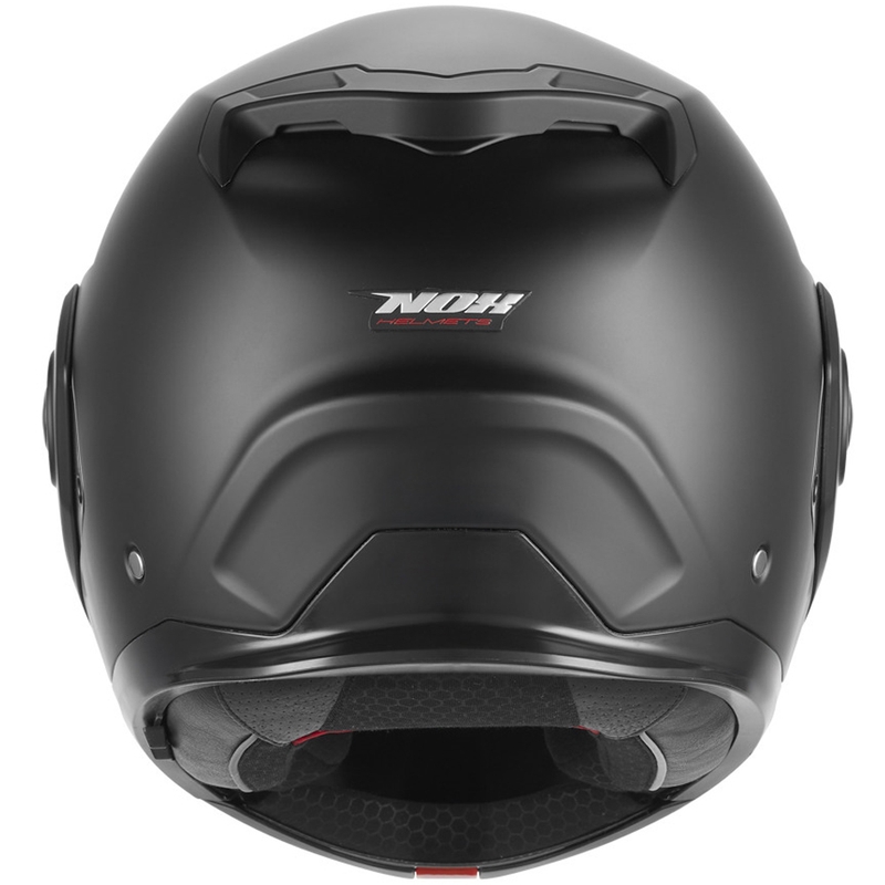 Casco de moto abatible NOX PREMIUM Spinner negro mate