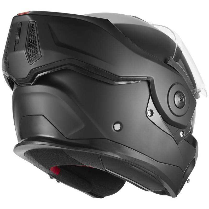 Casco de moto abatible NOX PREMIUM Spinner negro mate