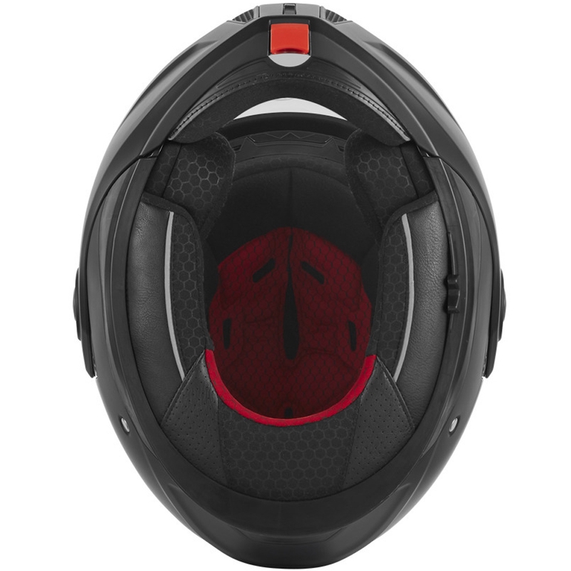 Casco de moto abatible NOX PREMIUM Spinner negro mate