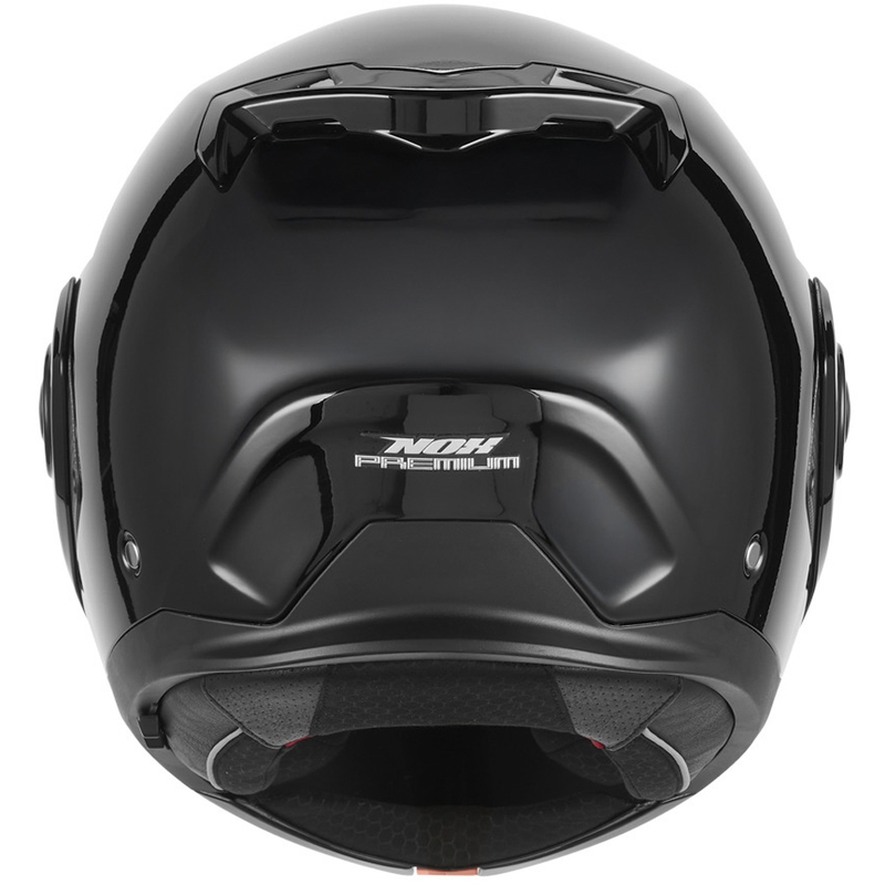 Casco de moto abatible NOX PREMIUM Spinner negro