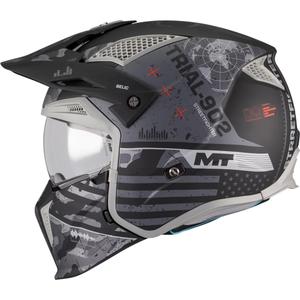 Casco modular de moto MT Streetfighter SV S Belic B2 negro mate-gris
