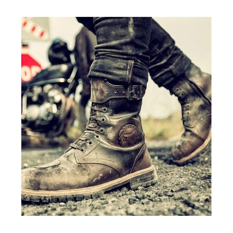 Stylmartin Rocket botas de moto marrones