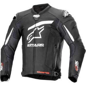 Chaqueta de moto Alpinestars GP Plus R 4 Rideknit Negra y Blanca