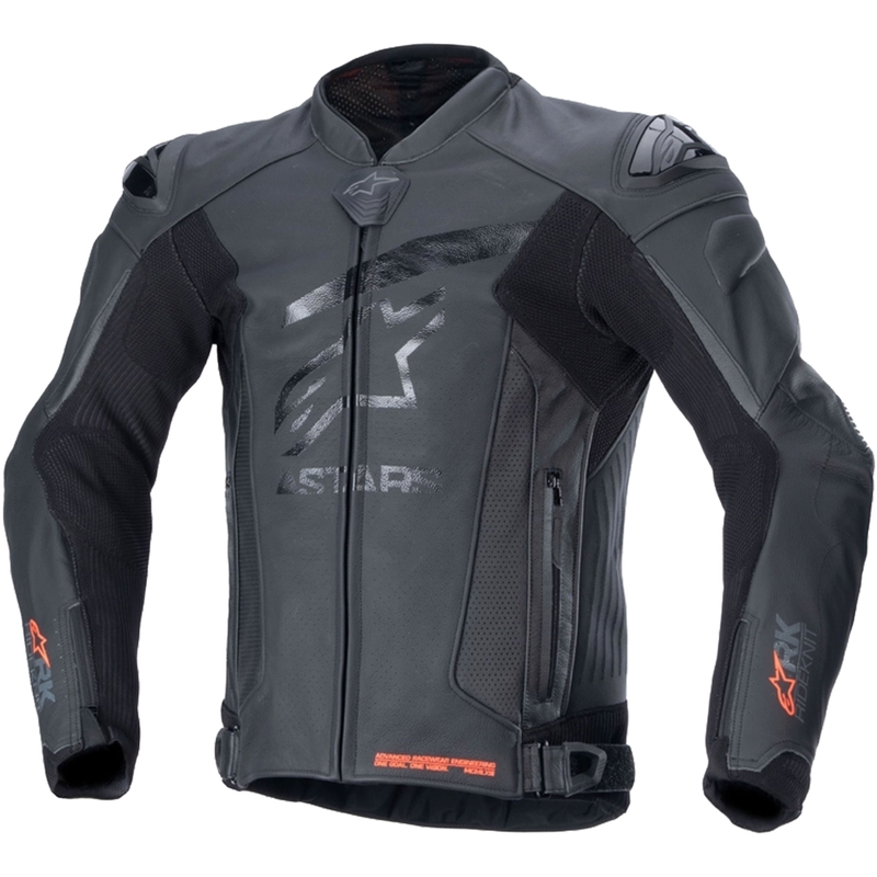 Chaqueta de moto Alpinestars GP Plus R 4 Rideknit Piel Negra