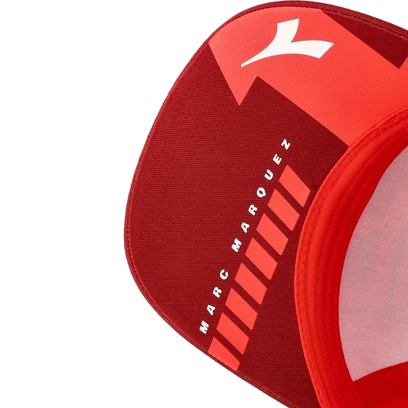Gorra Ducati Marc Marquez 93 Midvisor World Champ roja