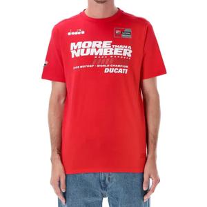 Camiseta Ducati Marc Márquez MM93 Campeón del Mundo roja