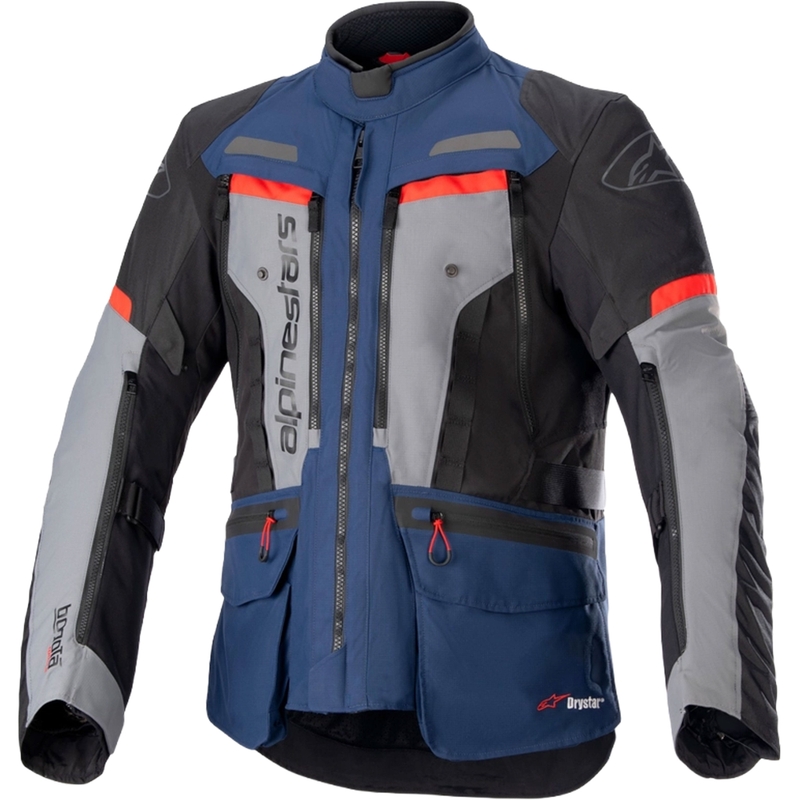 Chaqueta de moto Alpinestars Bogota PRO Drystar 2025 azul-negro-rojo