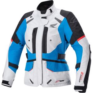 Chaqueta de moto Alpinestar Mujer Stella Andes Drystar Honda Gris-Negro-Azul-Rojo 23