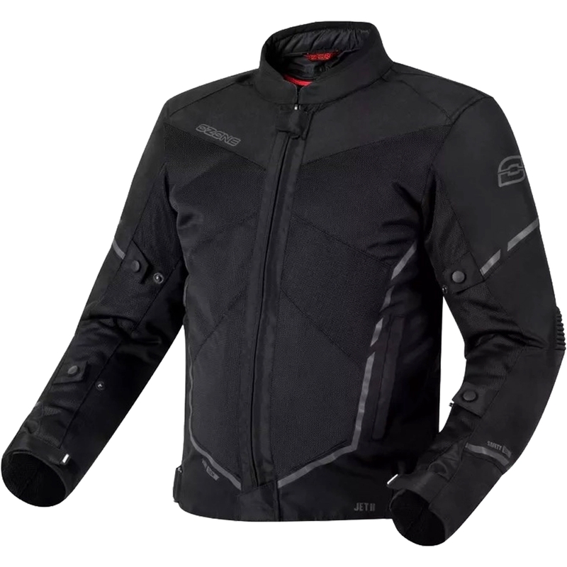 Cazadora Ozone Jet II negra liquidación