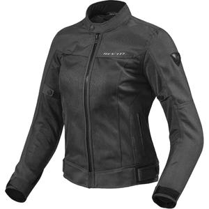 Chaqueta de moto Revit Eclipse para mujer Negro liquidación